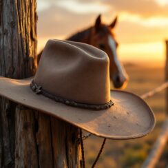 Les compagnons du cow-boy : comment le chapeau de cowboy protège cavaliers et montures sous le soleil de l’ouest