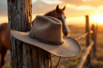 Les compagnons du cow-boy : comment le chapeau de cowboy protège cavaliers et montures sous le soleil de l’ouest
