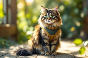 Optimisez La Sécurité De Votre Chat Avec Un Harnais Anti-Fugue
